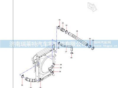 14353042,进气管,济南瑞莱特汽车零部件有限公司