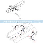 前桥制动气管架 ODT006818291