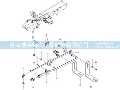 B210780000174,端直通接头,济南瑞莱特汽车零部件有限公司