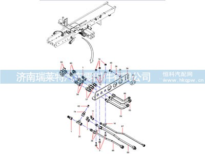 ODT006531848,钢管总成,济南瑞莱特汽车零部件有限公司