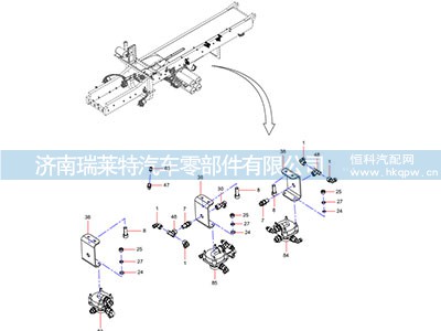 B210780001286,端直通接头,济南瑞莱特汽车零部件有限公司