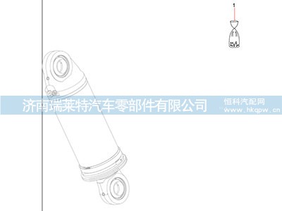 150901040969A001,SKT100前悬挂油缸维修包160/120×220,济南瑞莱特汽车零部件有限公司