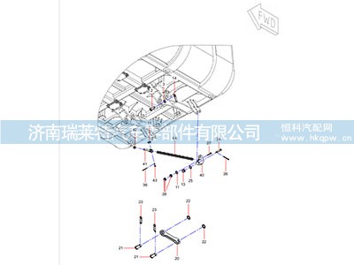 14345567,连接叉,济南瑞莱特汽车零部件有限公司