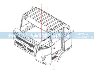 换挡总成侧护板II JSS006336465图1
