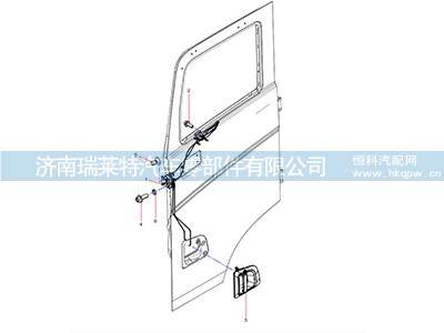 车门外手柄 130907000568A图1