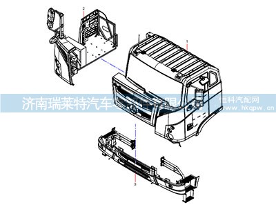 驾驶室本体总成 JSS006390956图1