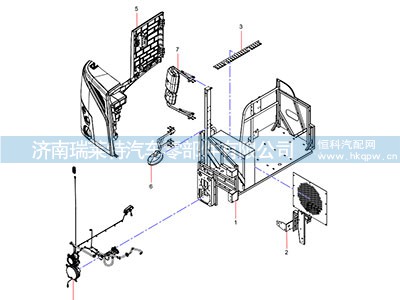 JSS005865411,右侧平台外饰总成,济南瑞莱特汽车零部件有限公司