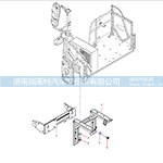 右侧上车踏步安装骨架总成 JSS005872824