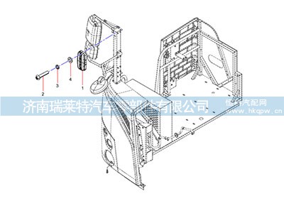 141601990096A,前示廓灯,济南瑞莱特汽车零部件有限公司