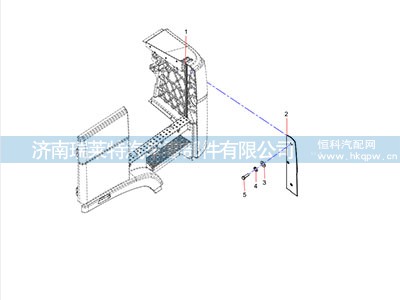 JSS005858798,右视镜立柱饰条,济南瑞莱特汽车零部件有限公司