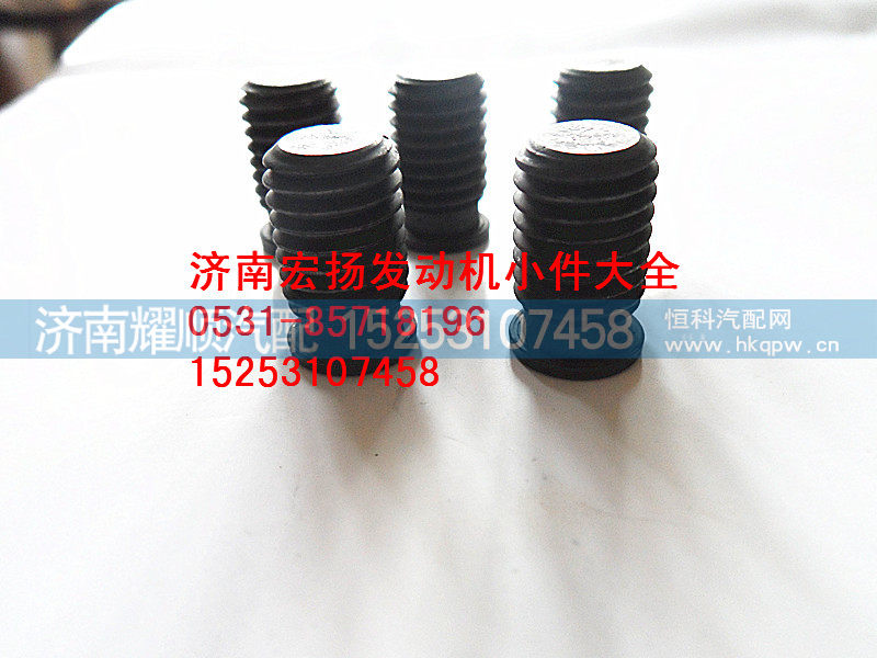 612600012189,缸体副螺栓丝堵,济南耀顺汽车配件有限公司（重汽、潍柴发动机小件专卖）