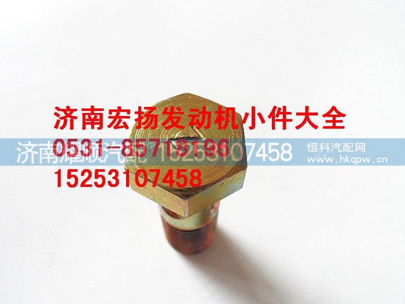 612600050039,EVB油管空心螺栓,济南耀顺汽车配件有限公司（重汽、潍柴发动机小件专卖）