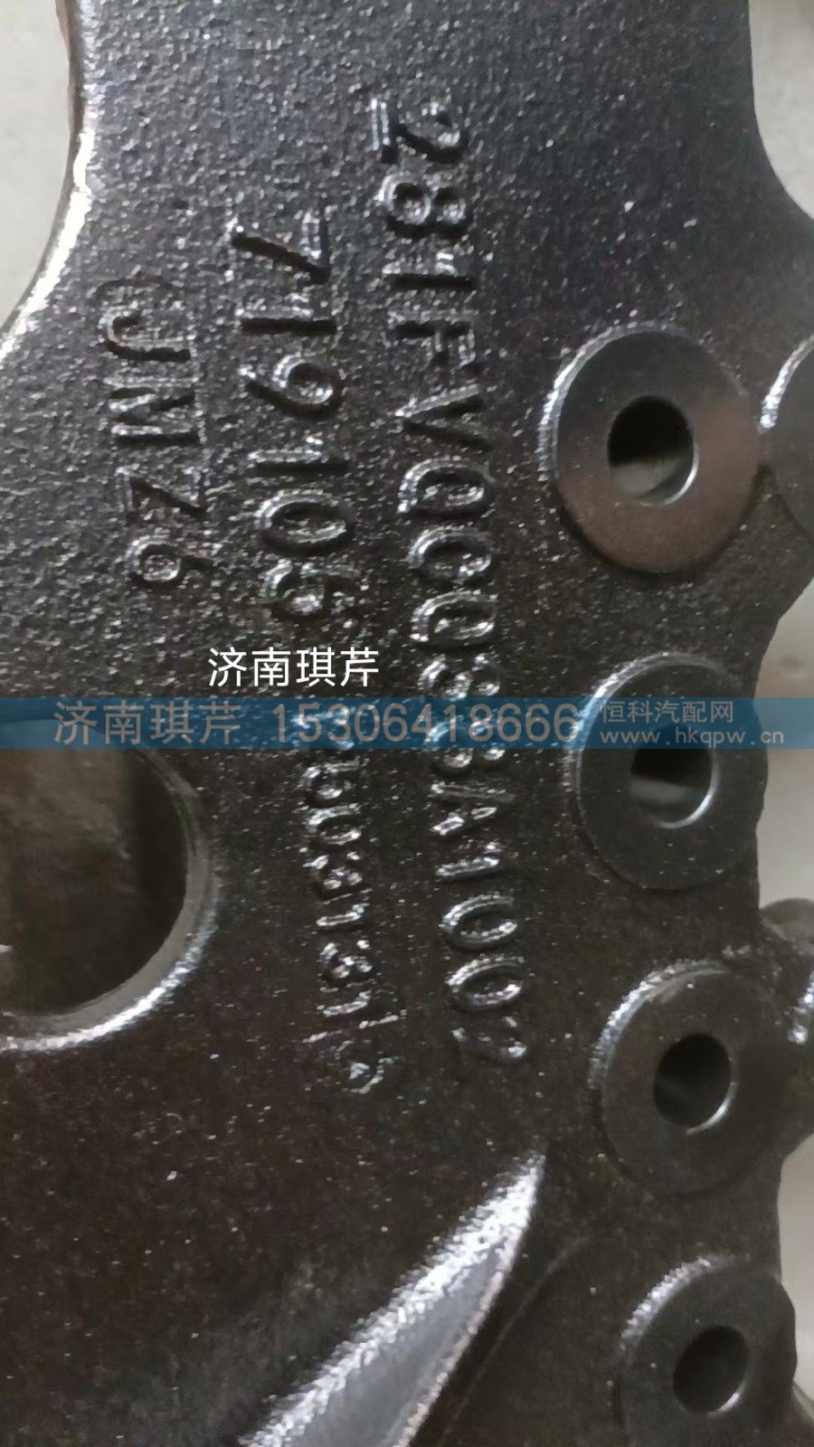 281FVQCQ38A1005,左前端鑄件,濟(jì)南琪芹汽車配件銷售中心