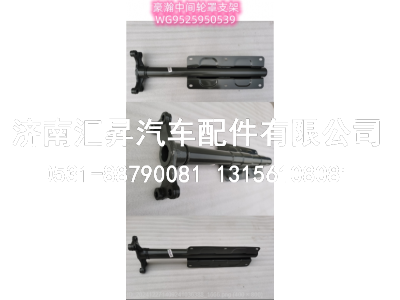 WG9525950539,中間輪罩支架,濟(jì)南匯昇汽車配件有限公司