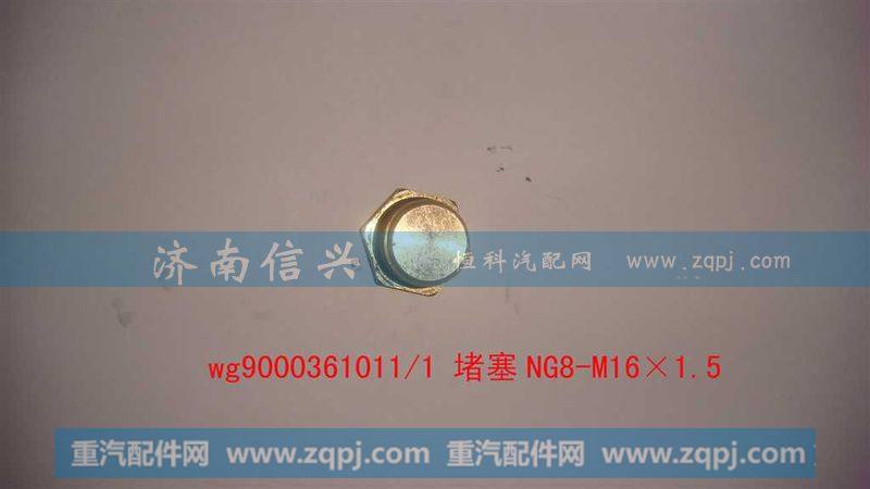 WG9000361011,堵塞NG8-M16X1.5,济南信兴汽车配件贸易有限公司