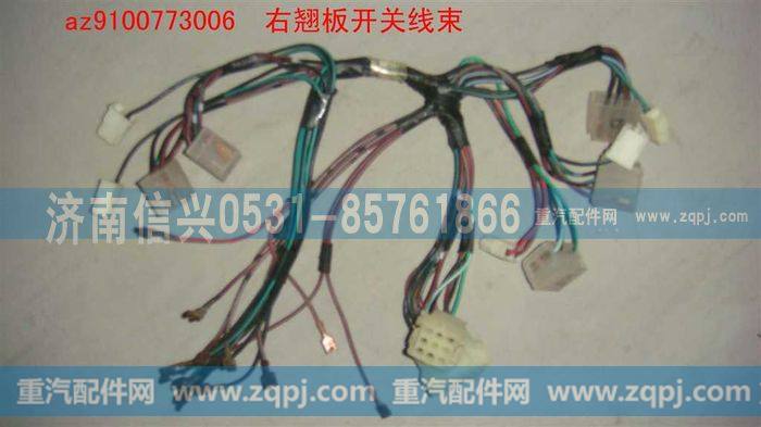 AZ9100773006,右翘板开关线,济南信兴汽车配件贸易有限公司