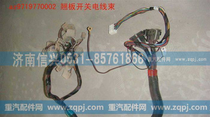 AZ9719770002,翘板开关电线束,济南信兴汽车配件贸易有限公司