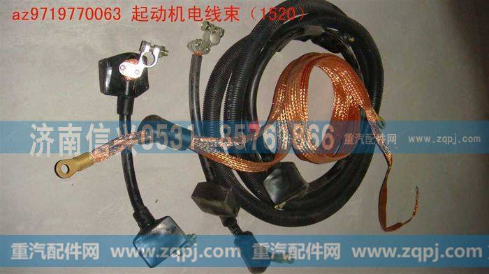 AZ9719770063,起动机电线束（1520）,济南信兴汽车配件贸易有限公司