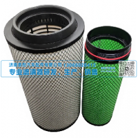 空气滤清器 K2852PU WG9X25190072/1 WG9X25190061/1  C28055  济南景彤汽配