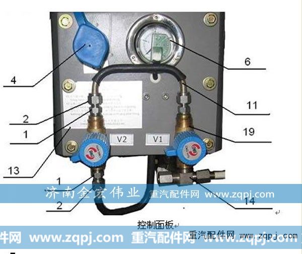 WG9725550501,集成控制总成（CNG供气系统）,济南金宏伟业工贸有限公司