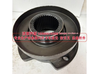 AK24021501MF安凯459后桥角齿突元 凸缘 突缘 法兰180*4*34*83Φ80（弧形）图2