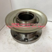 DDAC2402ZS02HSB-065中间轴突元 凸缘（8 孔贯通轴法兰）165*8*34*99φ94X20 齿长56防尘盘φ184外止口φ95 8孔M16
