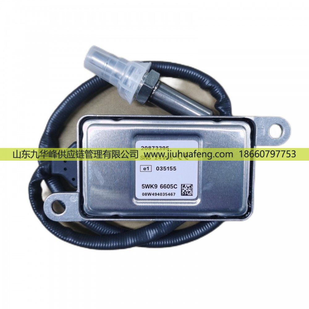 氮氧传感器 Nox Sensor 20873395 5WK96605C SNS 24V-b 扁4针 大陆电子 Continental 适用于沃尔沃 斯堪尼亚卡车/20873395 5WK96605C