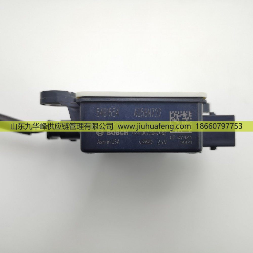 氮氧传感器 Nox Sensor 5461554 A056N722 方4针 大陆电子 适用于达夫DAF卡车 康明斯发动机/5461554 A056N722
