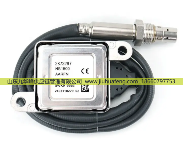 氮氧傳感器 NOX Sensor 5WK96692 2872297 扁4針 12V 適用于康明斯卡車 Cummins Truck/5WK96692 2872297