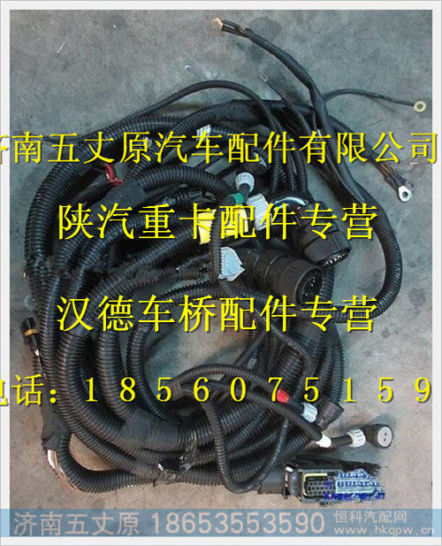 陕汽德龙发动机、变速器底盘电线束