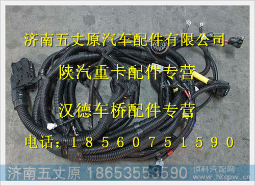 陕汽德龙发动机、变速器底盘电线束