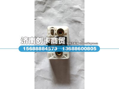 WG1642340012,左门锁挡块总成,济南创卡商贸有限公司