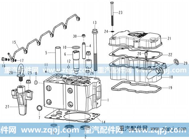 VG1246040016,喷油器衬套,济南驰纳重型汽车进出口贸易有限公司