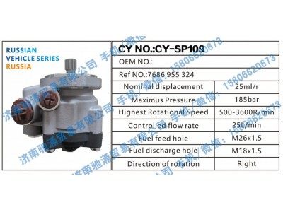 7686955324,RUSSIA转向助力泵7686955324转向泵 转向助力叶片泵,济南驰涌贸易有限公司