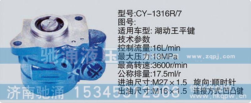 CY-1316R-7,其他系列转向泵,济南驰涌贸易有限公司