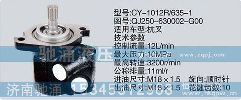 QJ250-630002-G00,其他系列转向泵,济南驰涌贸易有限公司