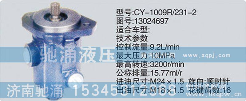 13024697,潍柴系列转向泵,济南驰涌贸易有限公司