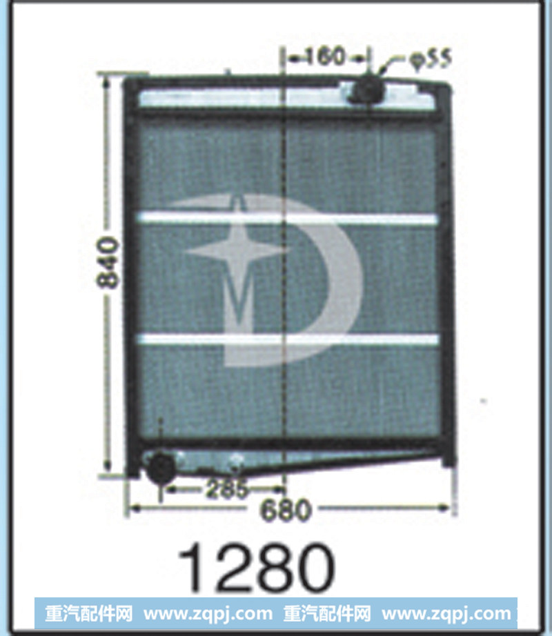 1280,散热器,济南鼎鑫汽车散热器有限公司