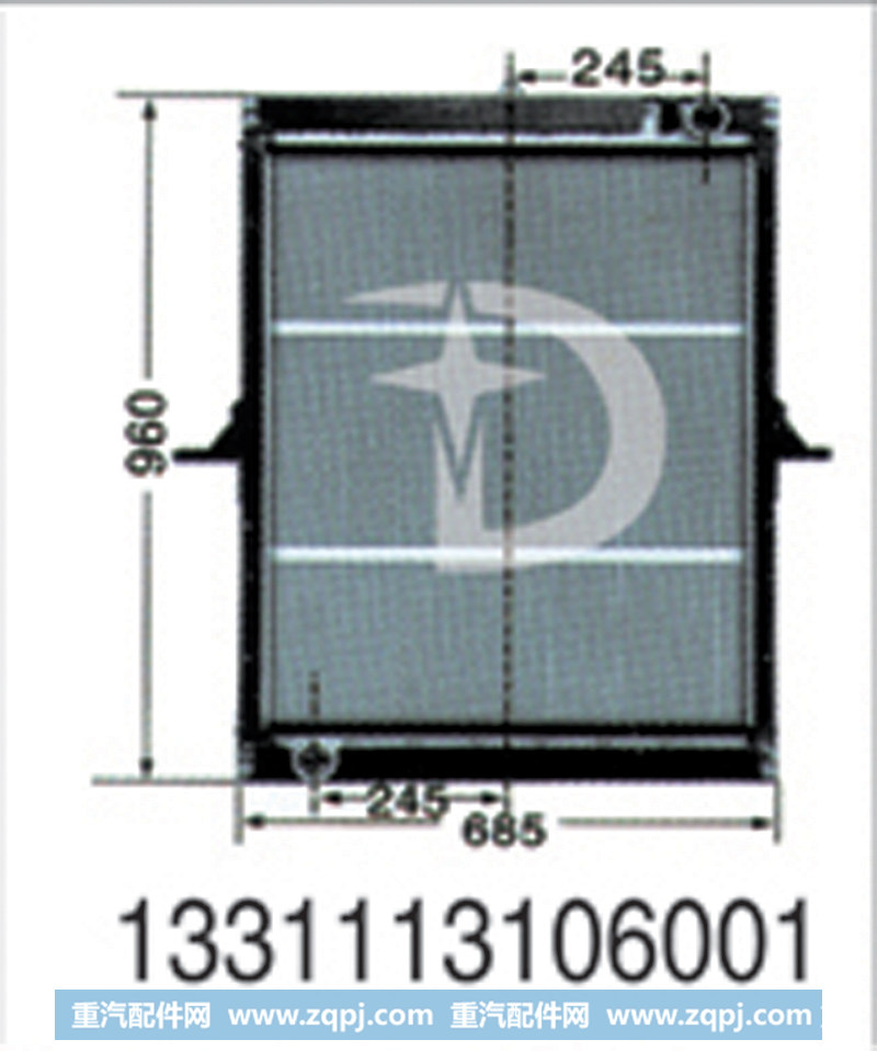 1331113106001,散热器,济南鼎鑫汽车散热器有限公司