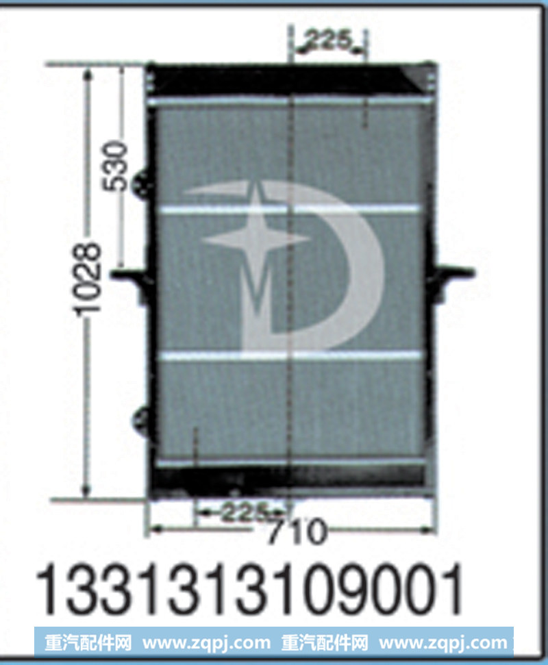 1331313109001,散热器,济南鼎鑫汽车散热器有限公司