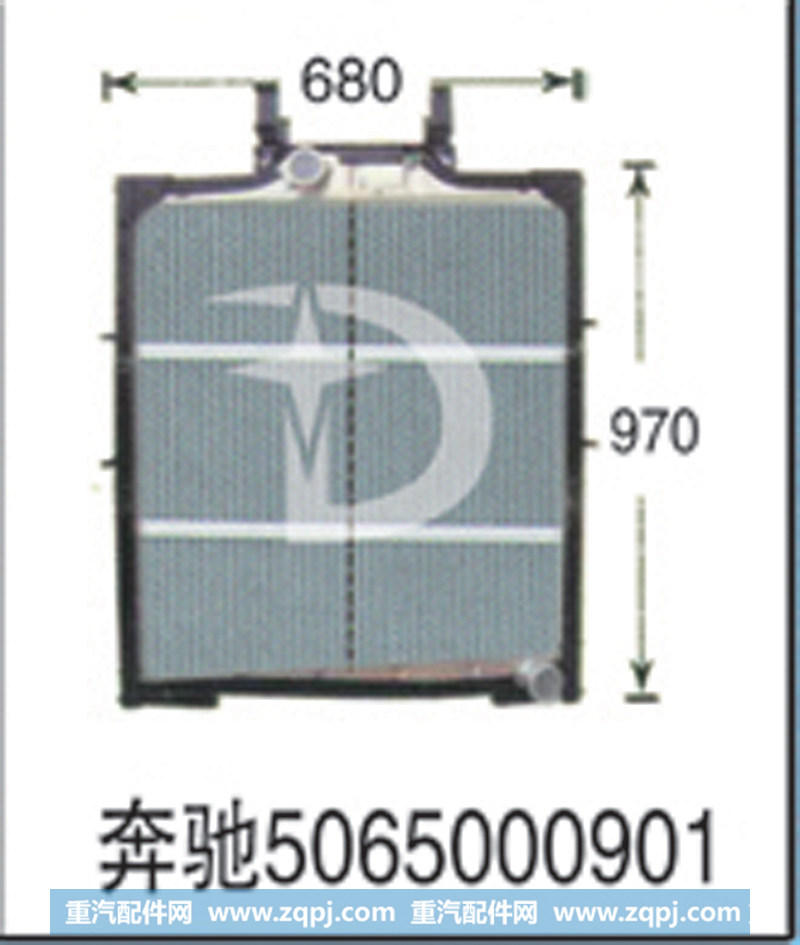 奔驰5065000901,散热器,济南鼎鑫汽车散热器有限公司