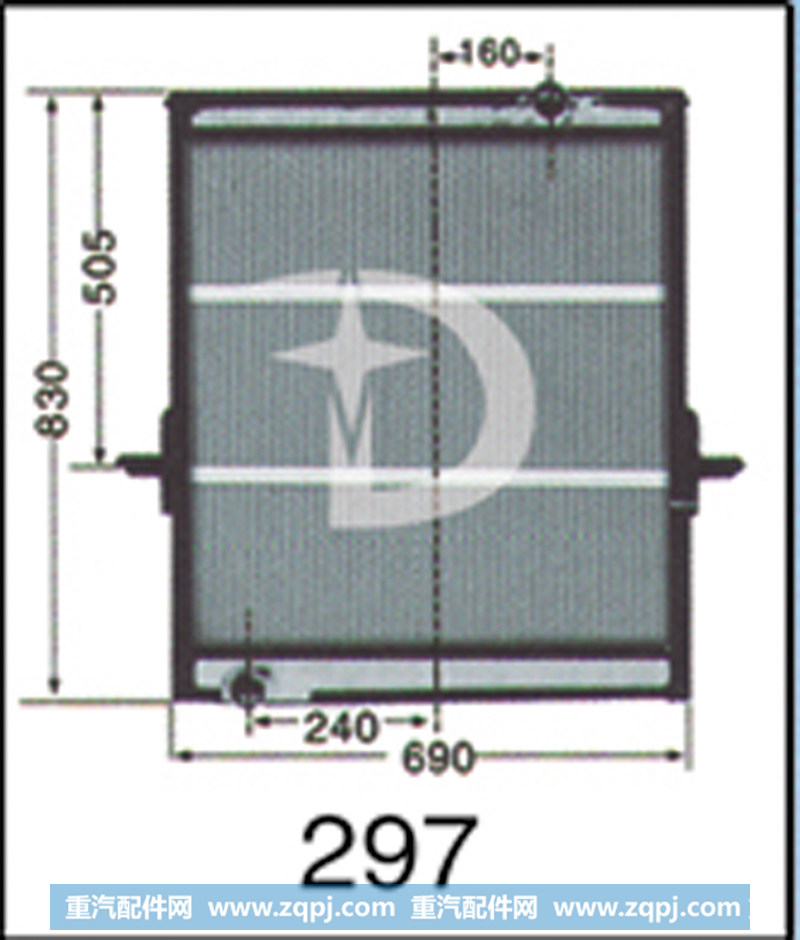 297,散热器,济南鼎鑫汽车散热器有限公司