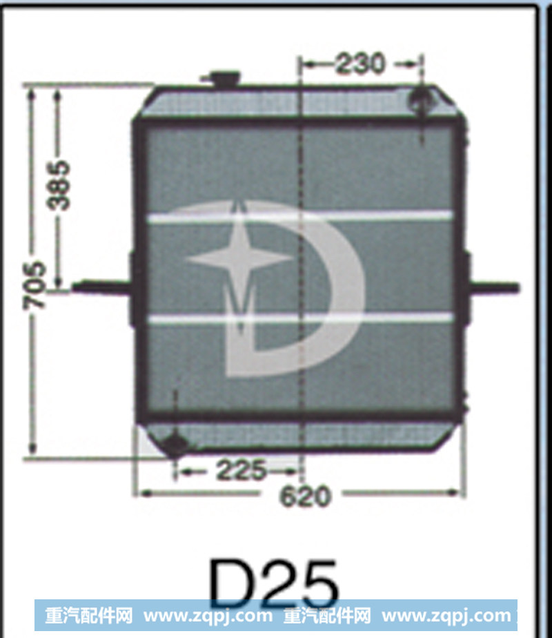 D25,散热器,济南鼎鑫汽车散热器有限公司