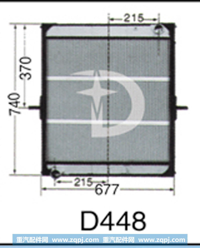 D448,散热器,济南鼎鑫汽车散热器有限公司