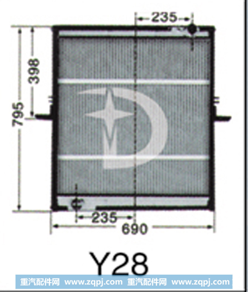 Y28,散热器,济南鼎鑫汽车散热器有限公司