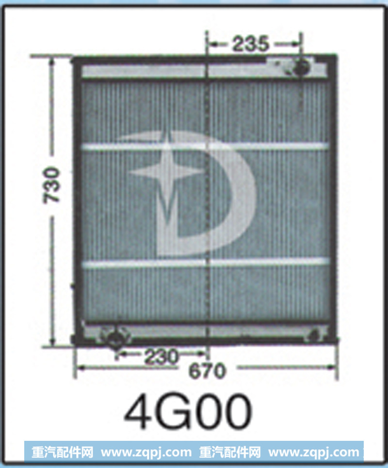 4G00,散热器,济南鼎鑫汽车散热器有限公司
