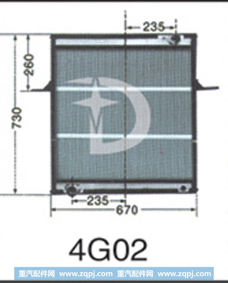 4G02,散热器,济南鼎鑫汽车散热器有限公司