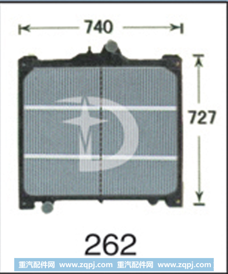 262,散热器,济南鼎鑫汽车散热器有限公司