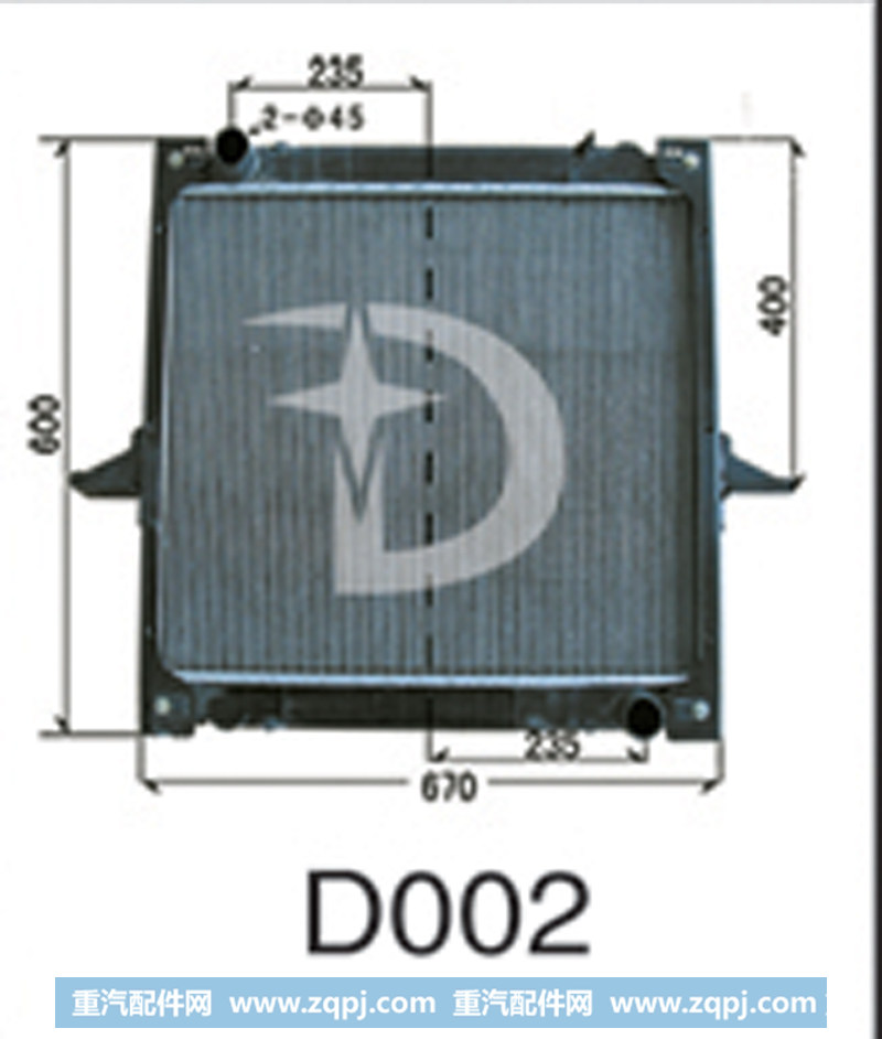 D002,散热器,济南鼎鑫汽车散热器有限公司