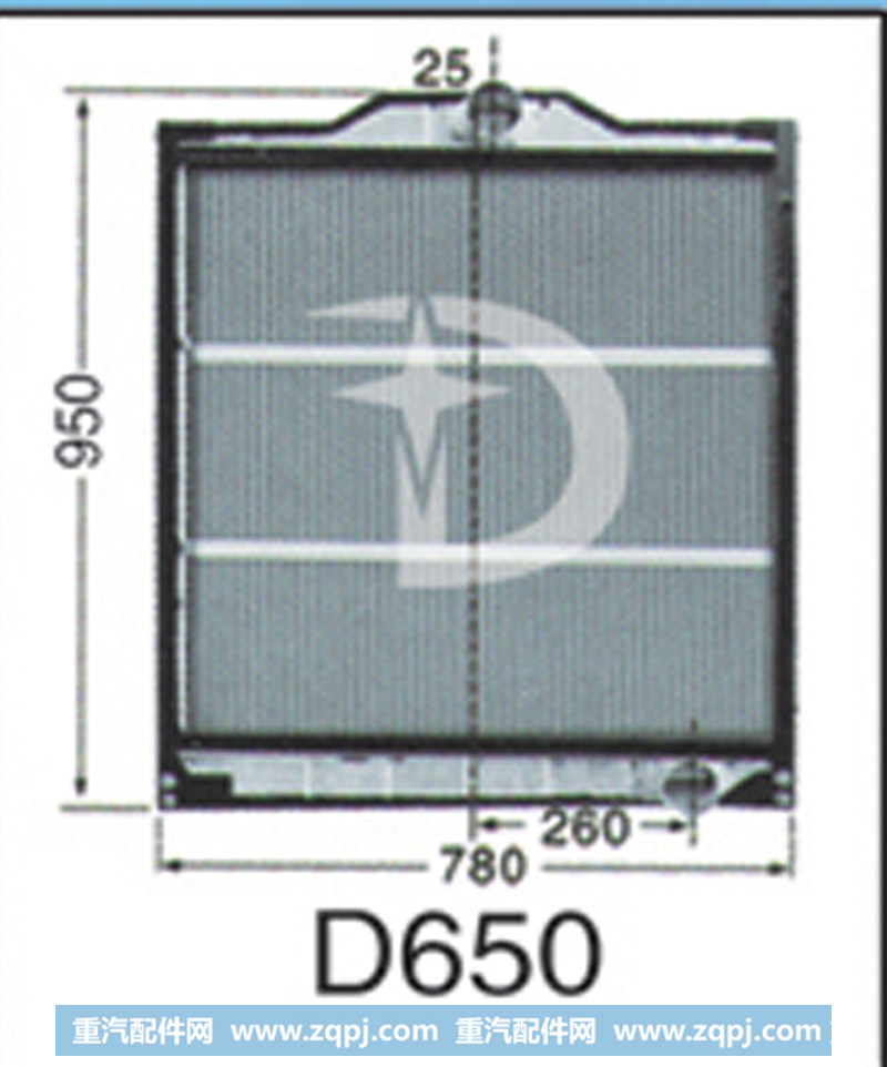 D650,散热器,济南鼎鑫汽车散热器有限公司